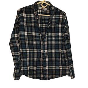 Alpine Lakes Cotton Long Sleeve Button Down Flannel